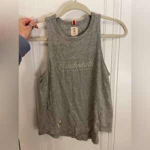 Tracksmith cut off tank merino wool